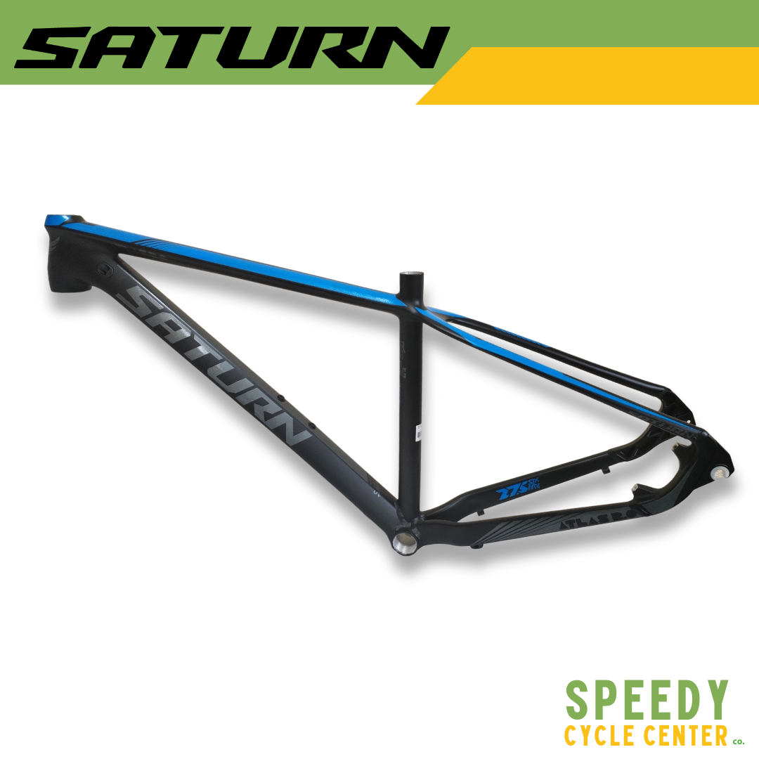 saturn fahrradtasche SATURN ATLAS 2.0 MTB Bike Frame 27.5" Alloy Small Size Tapered Interna – Speedy Cycle Center Co