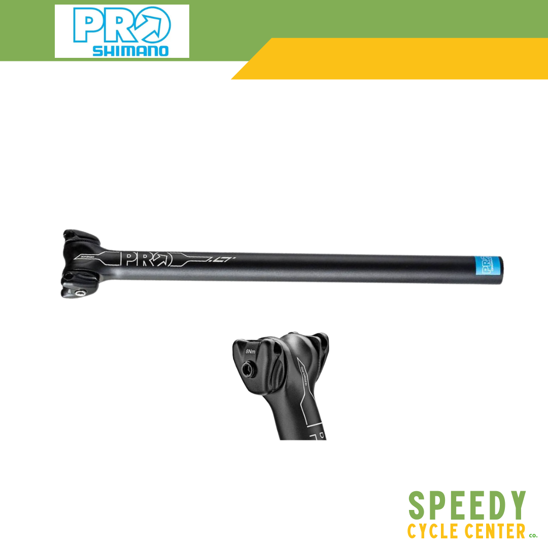 PRO LT Seat Post 30.9MMx400MM 0mm/20mm 1 Bolt Clamp PRSP0118 / PRSP0119