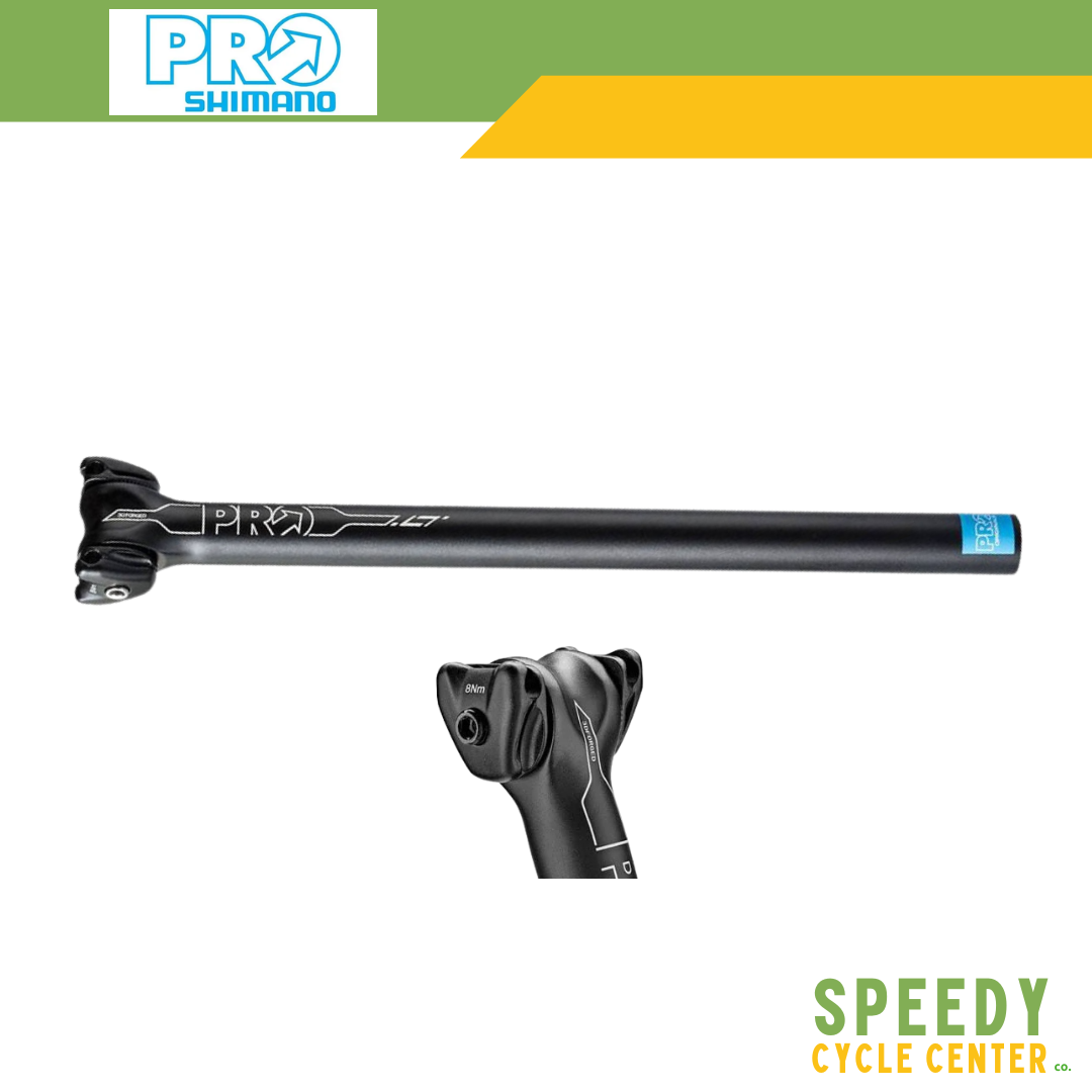 PRO LT Seat Post 31.6MMx400MM 0mm/20mm 1 Bolt Clamp PRSP0115 / PRSP0117