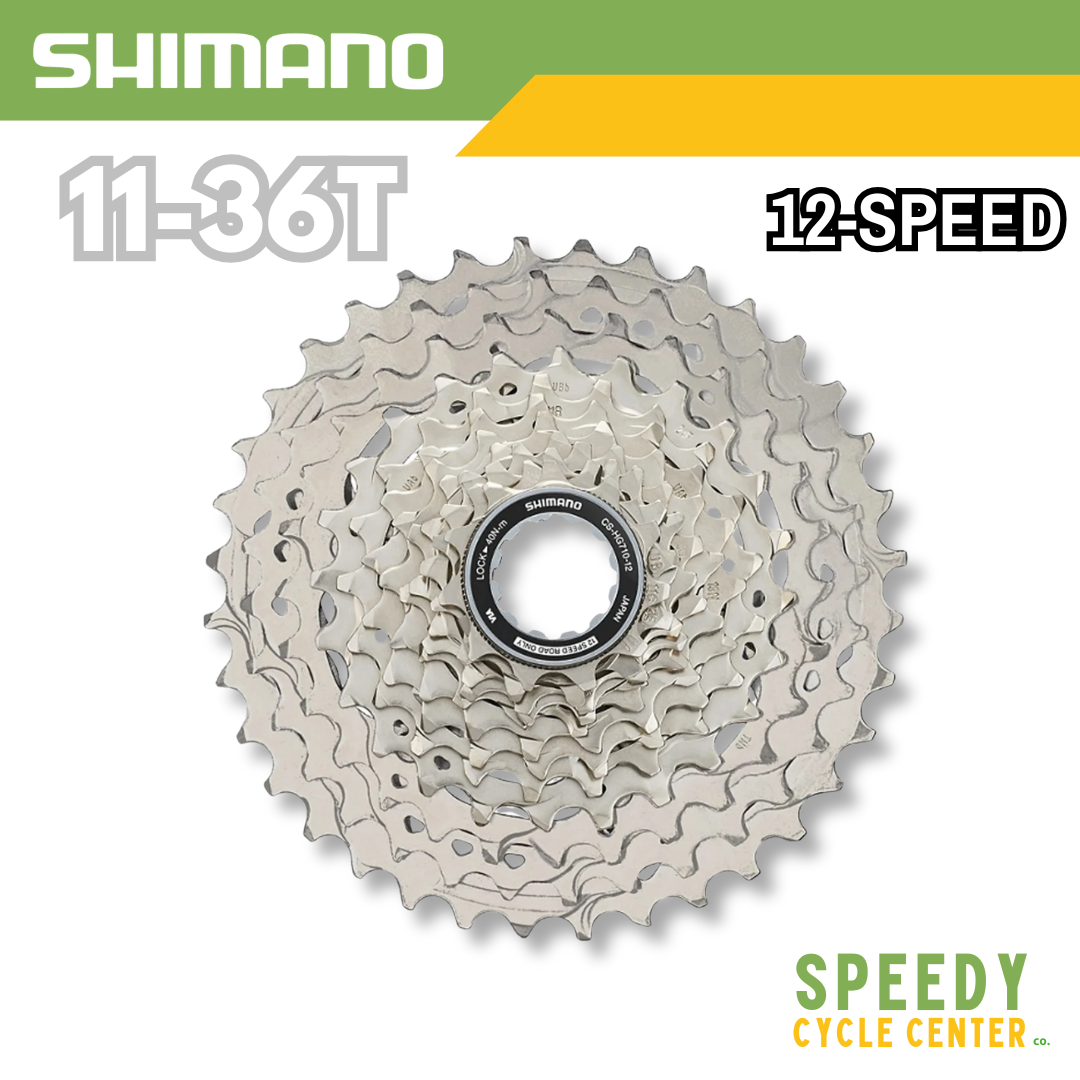 SHIMANO 105 CASSETTE SPROCKET CS-HG710-12 HYPERGLIDE 12-Speed 11-36T