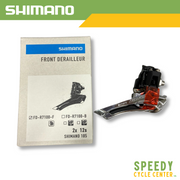 SHIMANO 105 FD-R7100-F Front Derailleur 2x12-Speed (Brazed-On Mount)