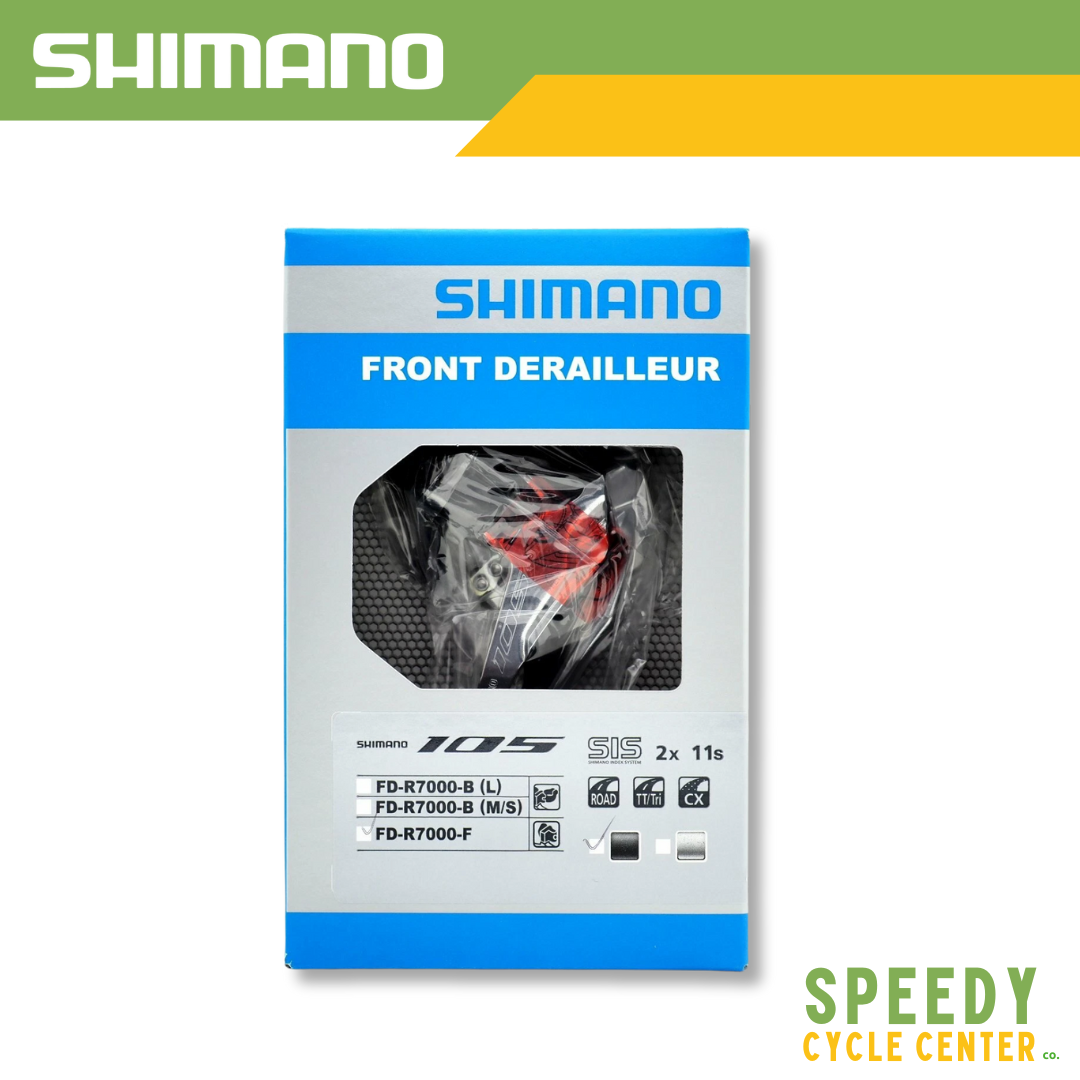 SHIMANO 105 FD-R7000-F Front Derailleur (Brazed-On Mount) 2x11 Speed