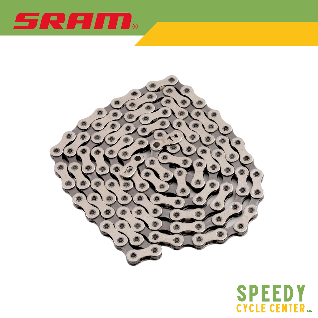 SRAM PC1130 11-Speed Road 120L PowerLock Bike Chain Silver