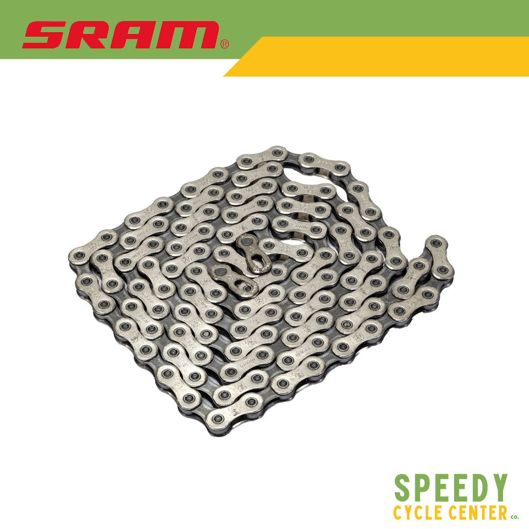 SRAM PC1130 11-Speed Road 120L PowerLock Bike Chain Silver