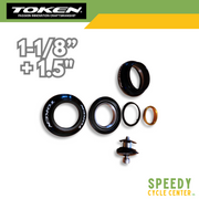 TOKEN Premium Sealed Bearing Headset TK036A Alloy Internal (1-1/8” + 1.5
