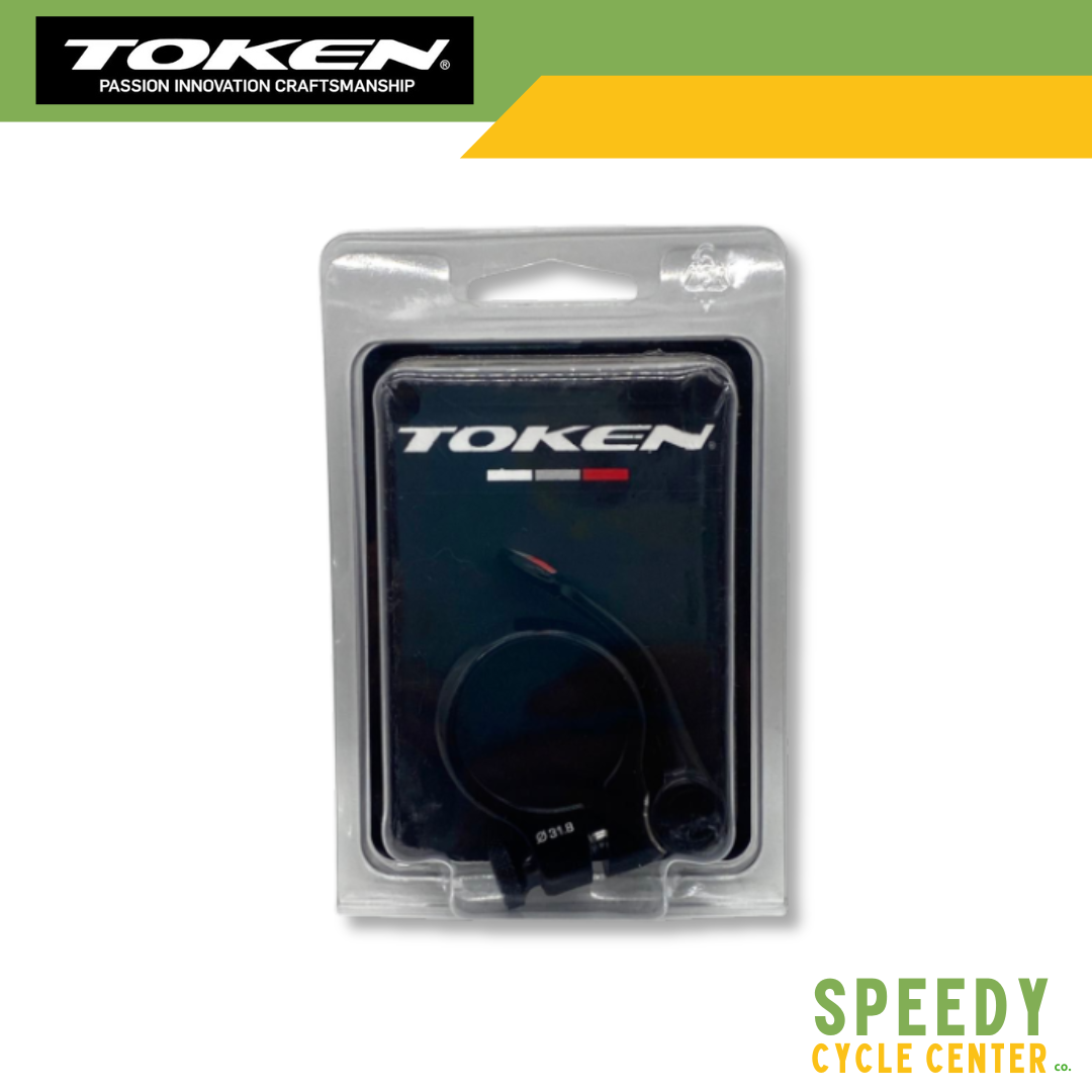 TOKEN Superlite Alloy Seat Clamp TK1615 34.9mm Black