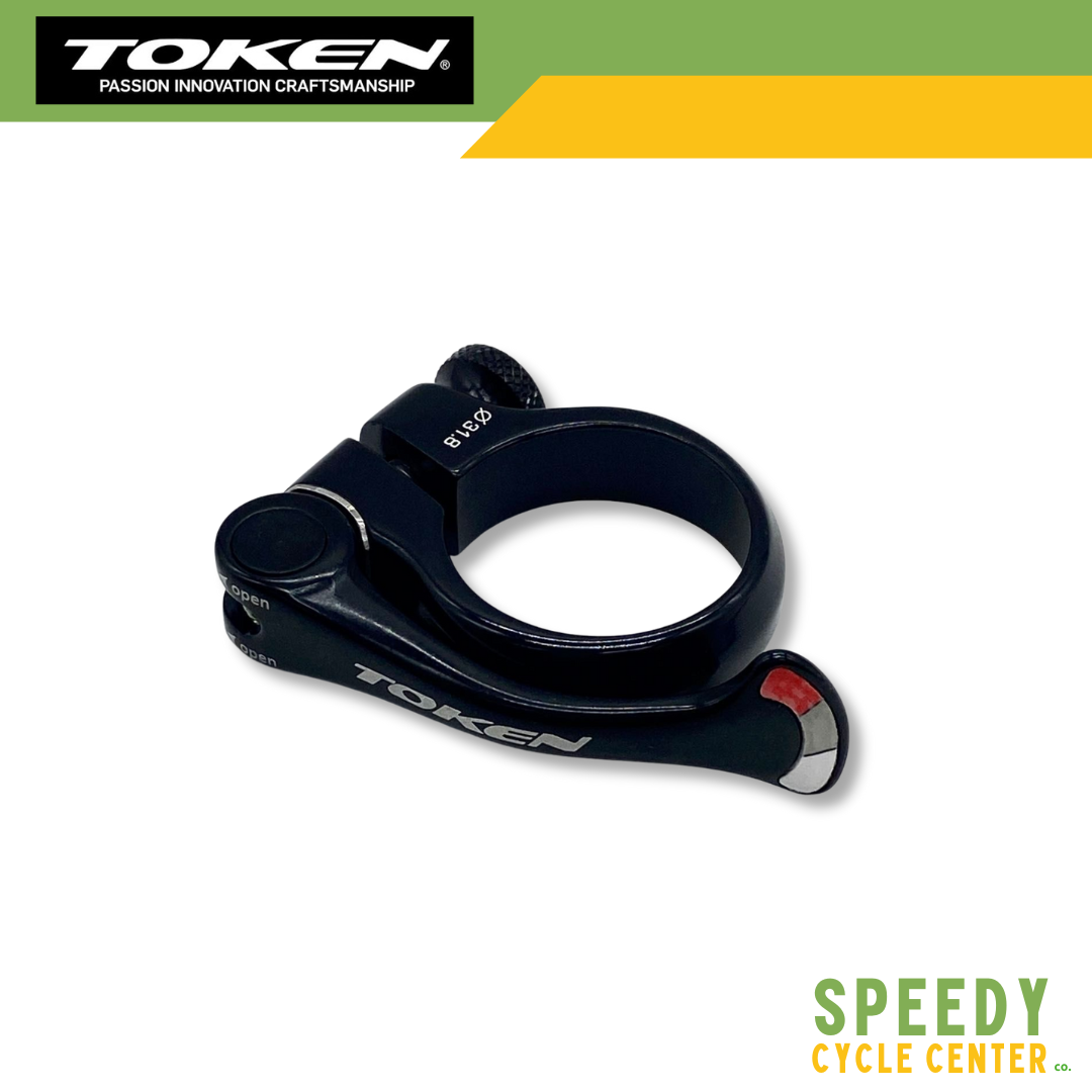 TOKEN Superlite Alloy Seat Clamp TK1615 34.9mm Black