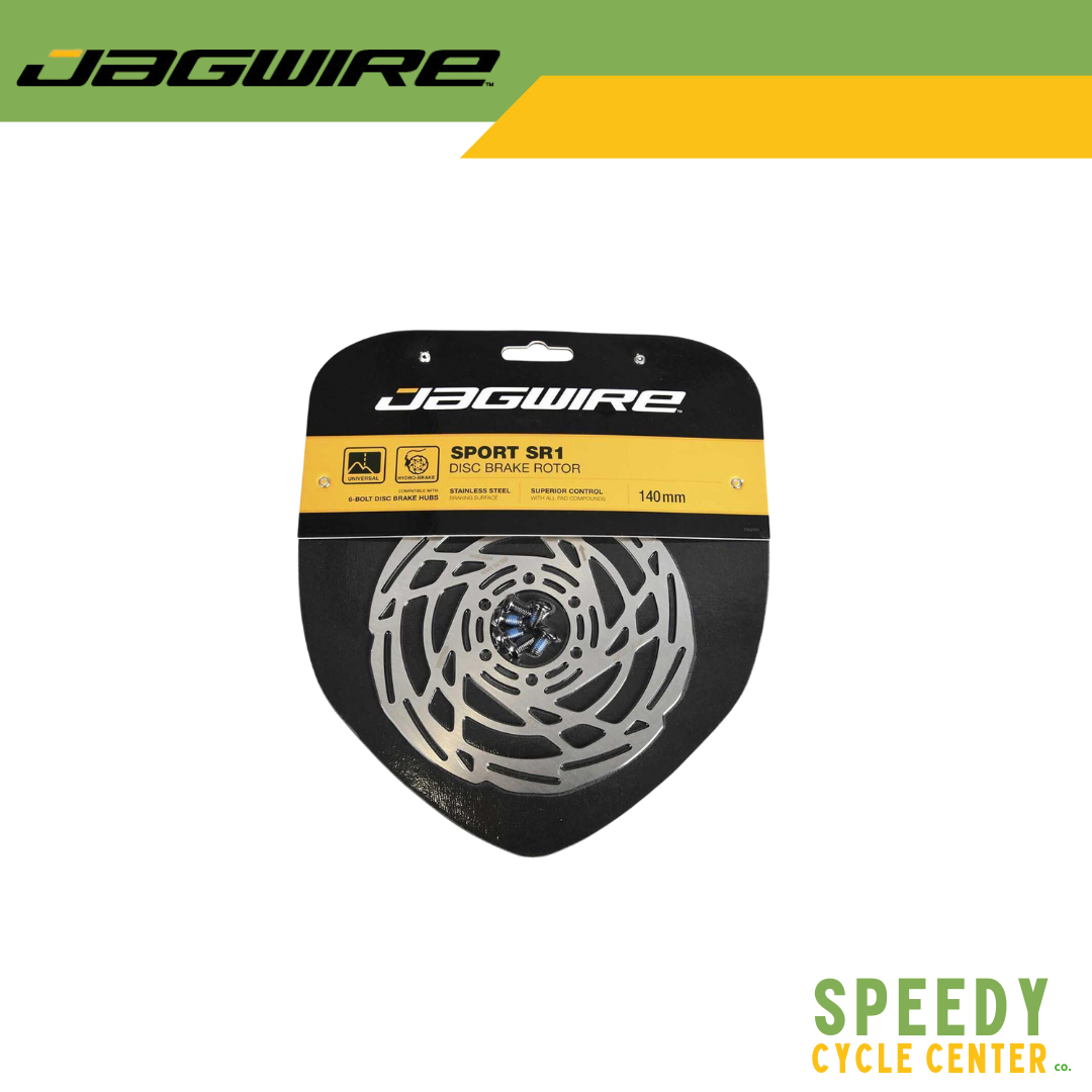 JAGWIRE Disc Brake Rotors SPORT SR1 6-Bolt Disc Brake Hubs 140MM/160MM/180MM