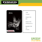 TOKEN Bottom Bracket TK878EX BLACK(SHIMANO)