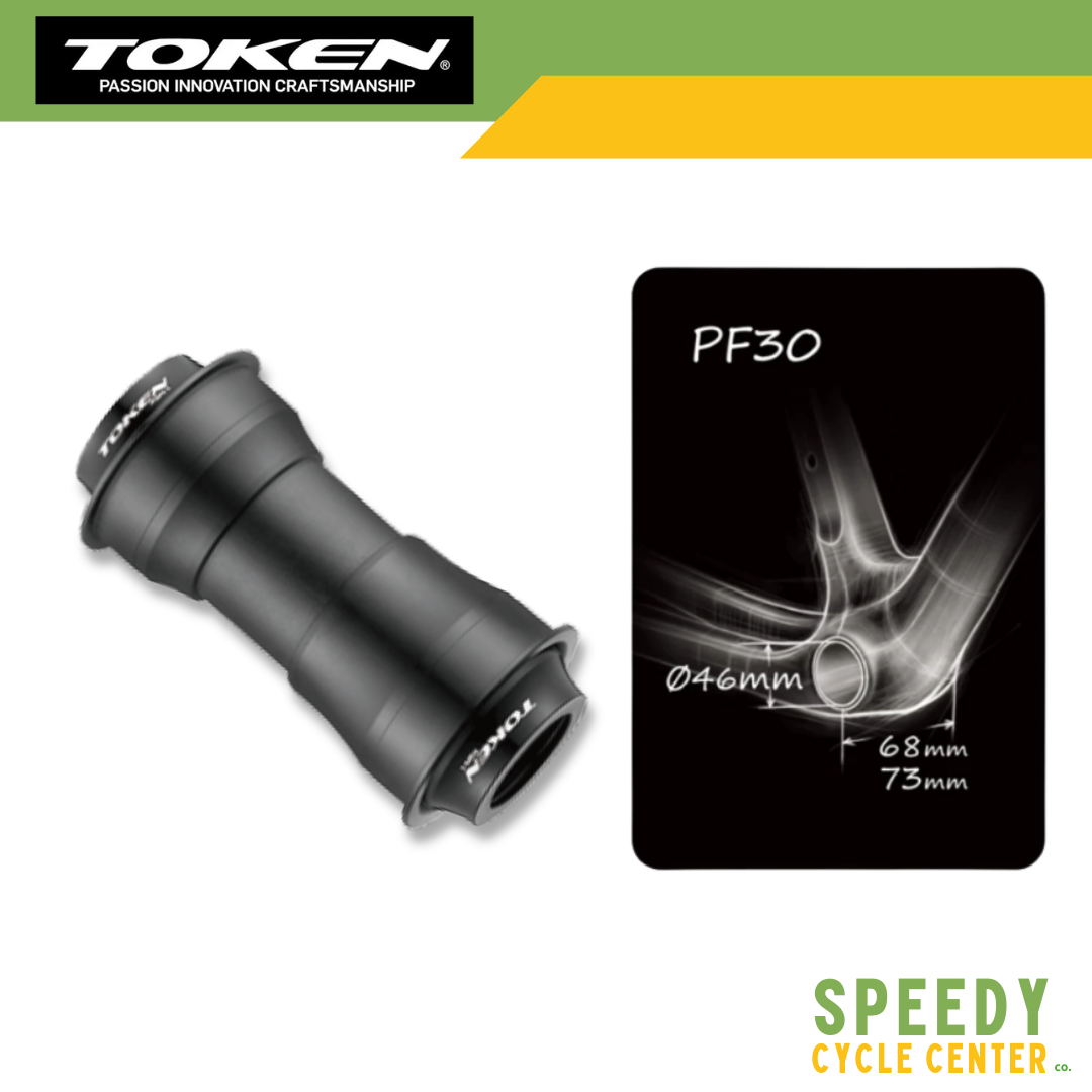 TOKEN Bottom Bracket PF30PS/2 BLACK(SHIMANO)