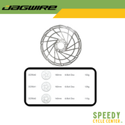 JAGWIRE Disc Brake Rotors SPORT SR1 6-Bolt Disc Brake Hubs 140MM/160MM/180MM
