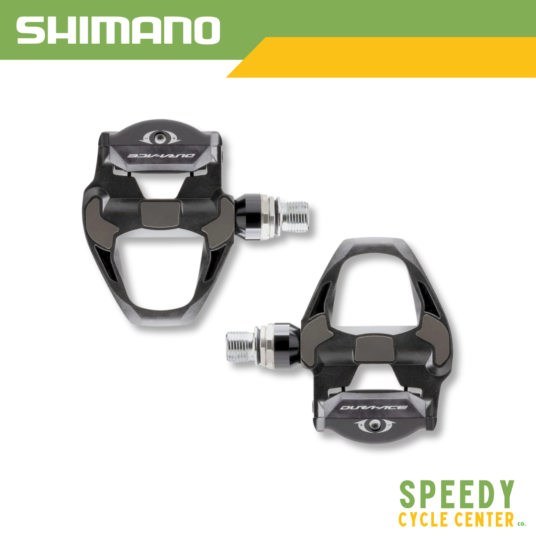 SHIMANO DURA-ACE SPD-SL Pedal PD-R9100 +4mm Single Sided Pedal w/ Cleats