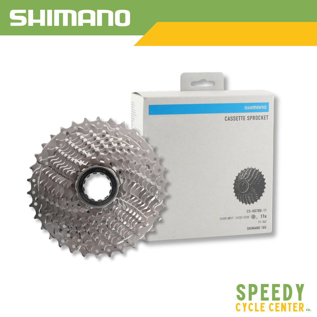 SHIMANO 105 Cassette Sprocket CS-HG700-11 HG-EV 11-Speed 11-34T