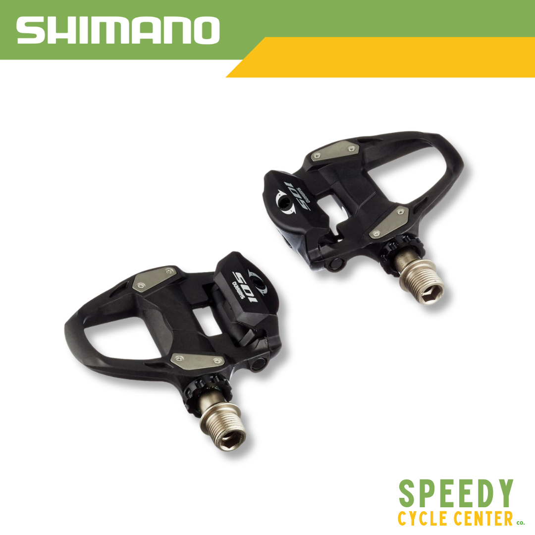 SHIMANO 105 Pedal Road PD-R7000 SPD-SL Single Sided w/ Cleats