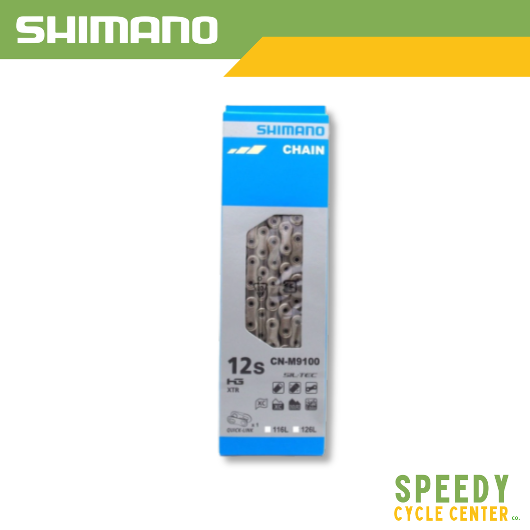 SHIMANO Chain 12 Speed CN-M9100 XTR 126L w/ Quick Link