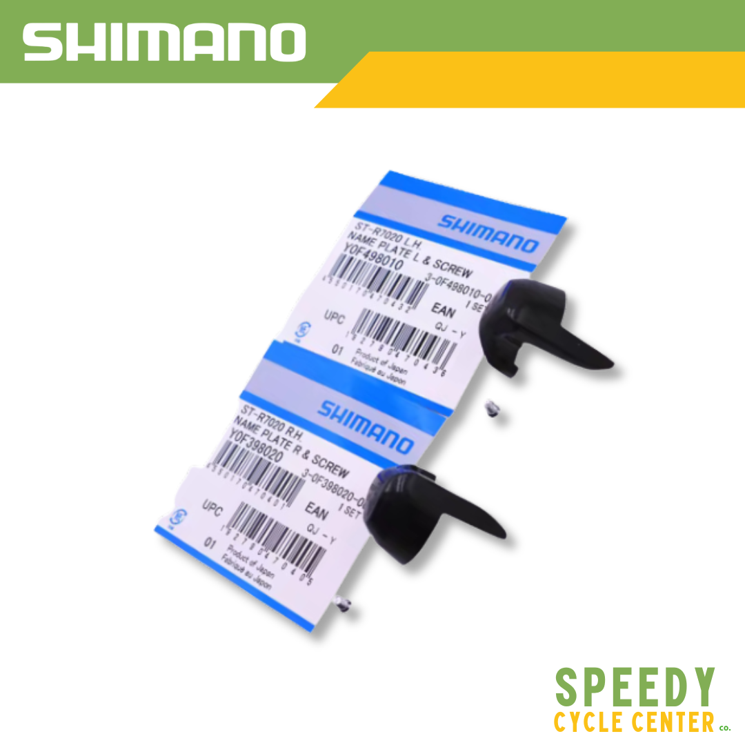 SHIMANO 105 ST-R7020 Name Plate with Screw  Right / Left Hand