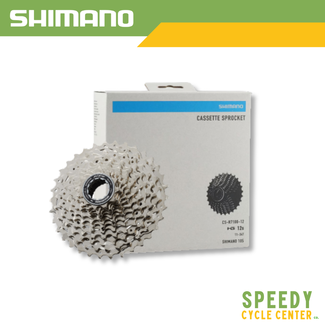 SHIMANO 105 Cassette Sprocket 12 Speed CS-R7100-12 11-34T HyperGlide