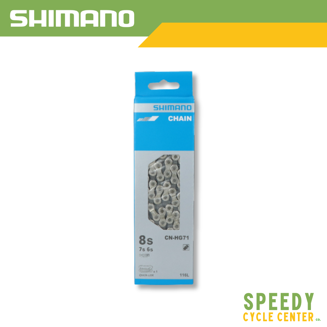 SHIMANO Chain CN-HG71 6/7/8 Speed 116L w/ Quick Link