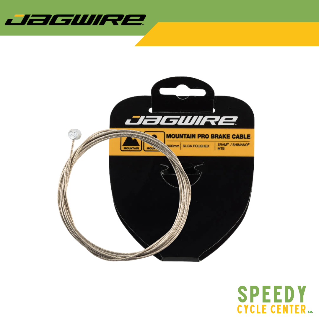 JAGWIRE MOUNTAIN PRO Brake Cable Slick Polished 2.0m/2.75m For SRAM/SHIMANO MTB