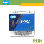 KMC Chain X9SL 9 speed 116L w/ Missing Link