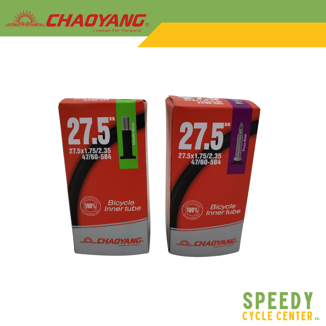 CHAOYANG Inner Tube 27.5 x 1.75 / 2.35 Schrader Presta AV/FV 48mm