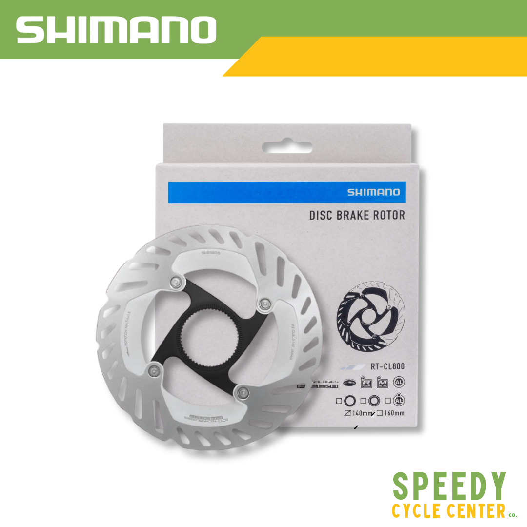 SHIMANO Disc Brake Rotor RT-CL800 140mm / 160mm Ice Tech Center Lock