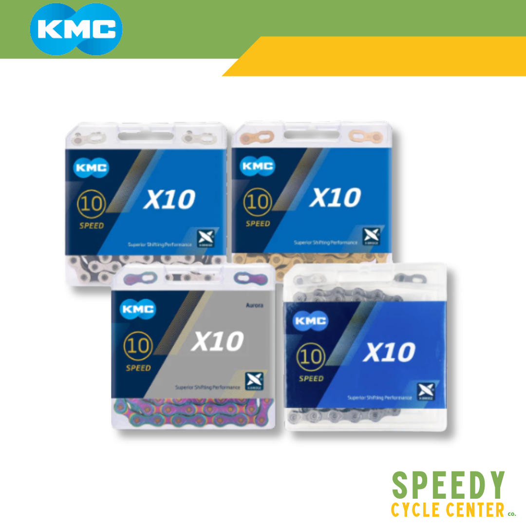 KMC X10 Chain 10-Speed 116L w/ Missing Link