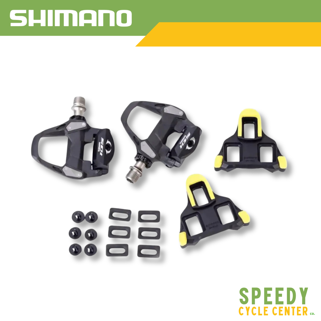SHIMANO 105 Pedal Road PD-R7000 SPD-SL Single Sided w/ Cleats