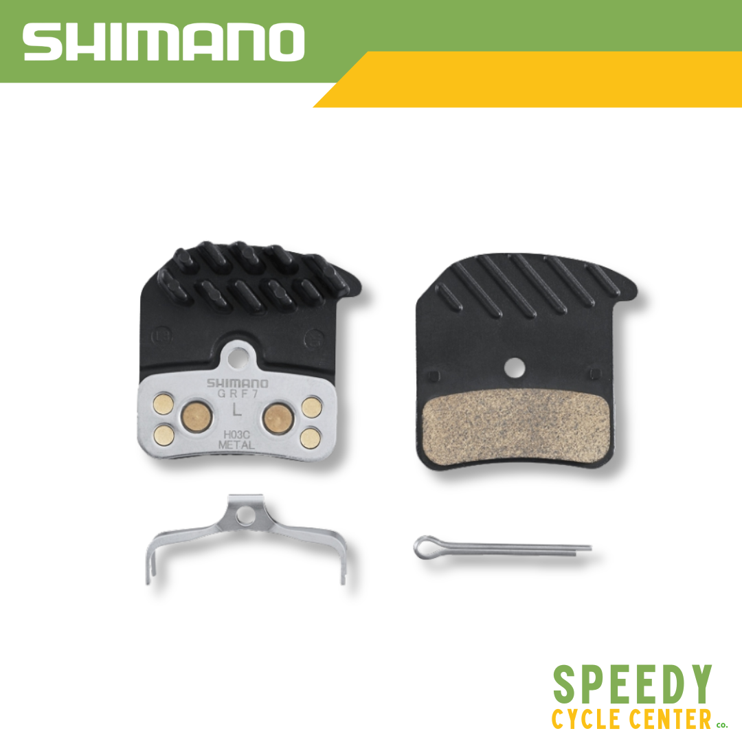 SHIMANO Disc Brake Pads BP-H03C-MF Metal (M820, M640)
