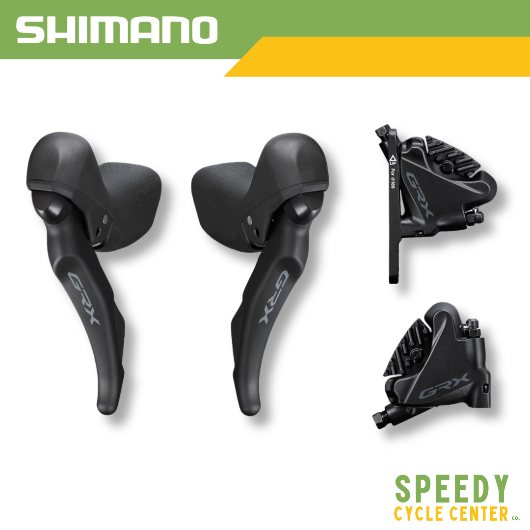 SHIMANO GRX ST-RX600 / BR-RX400 Disc Brake STI Shifter 2x11-Speed F/R Set