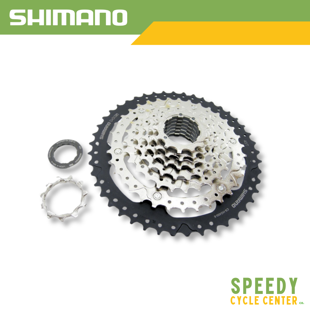 SHIMANO ACERA Cassette Sprocket CS-HG400-8 11-40T 8-Speed HYPERGLIDE