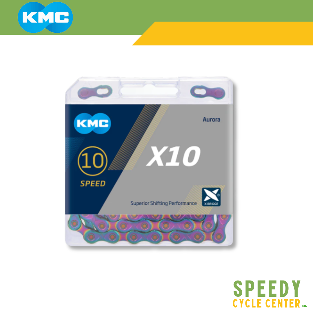 KMC X10 Chain 10-Speed 116L w/ Missing Link