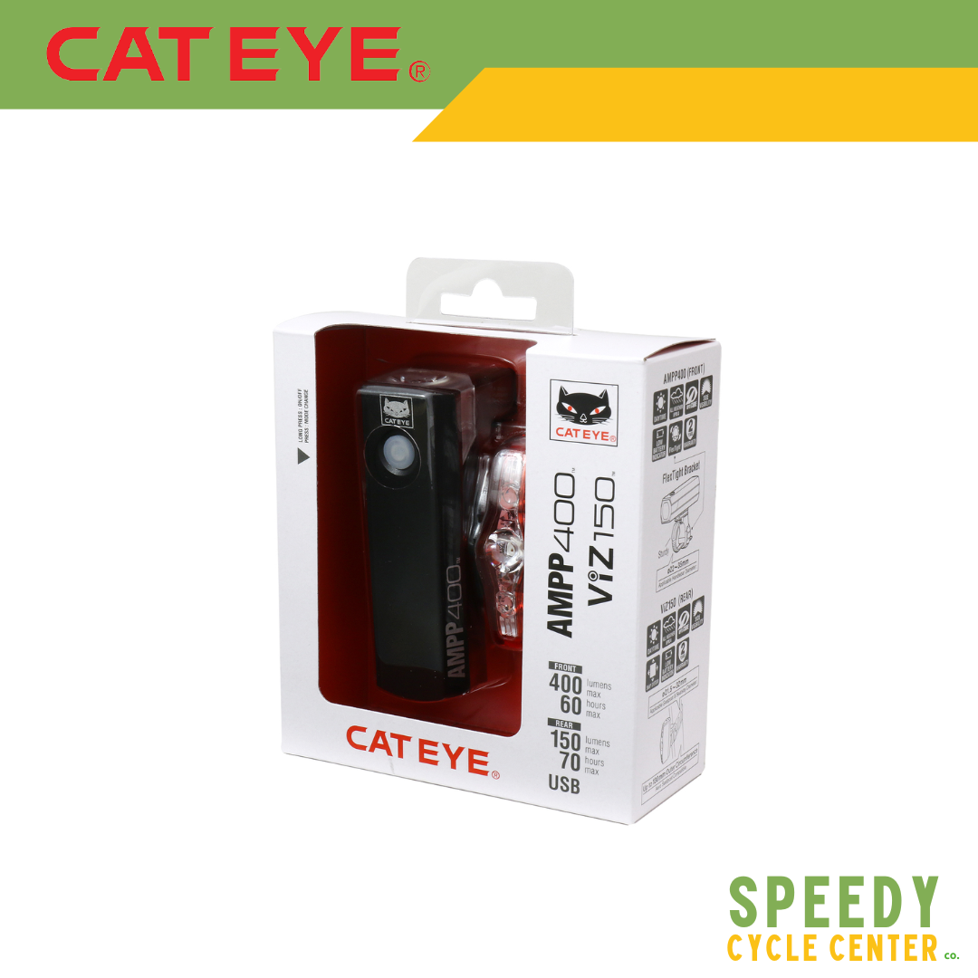 CATEYE KIT AMPP400 + VIZ150 HL-EL082RC / TL-LD800