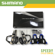 SHIMANO DURA-ACE SPD-SL Pedal PD-R9100 +4mm Single Sided Pedal w/ Cleats
