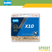 KMC X10 Chain 10-Speed 116L w/ Missing Link