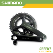 SHIMANO 105 Front Chainwheel FC-R7100 2x12-Speed 50-34T / 52-36T 165mm