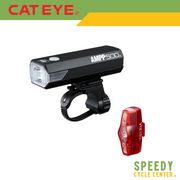 CATEYE KIT Front/Rear Lights AMPP500 + VIZ150 HL-EL085RC / TL-LD800 Set
