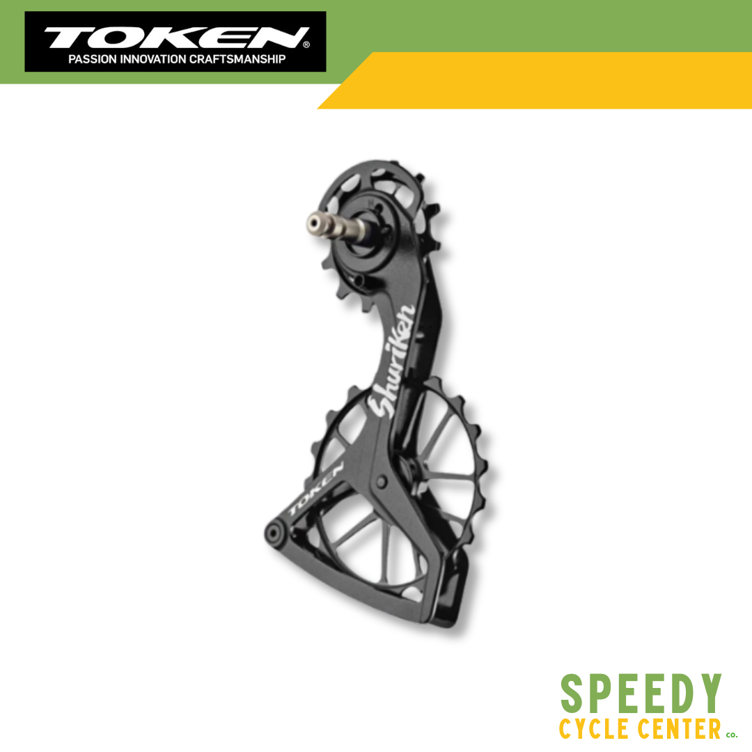 TOKEN SHURIKEN Oversized Pulley Set For Shimano 105 TK1729R7