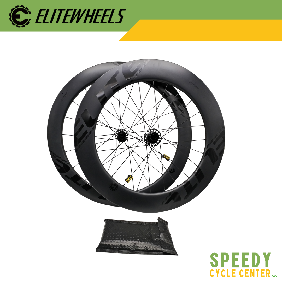 ELITEWHEELS MARVEL 60D Disc Brake Carbon Wheelset 700c HG Spline