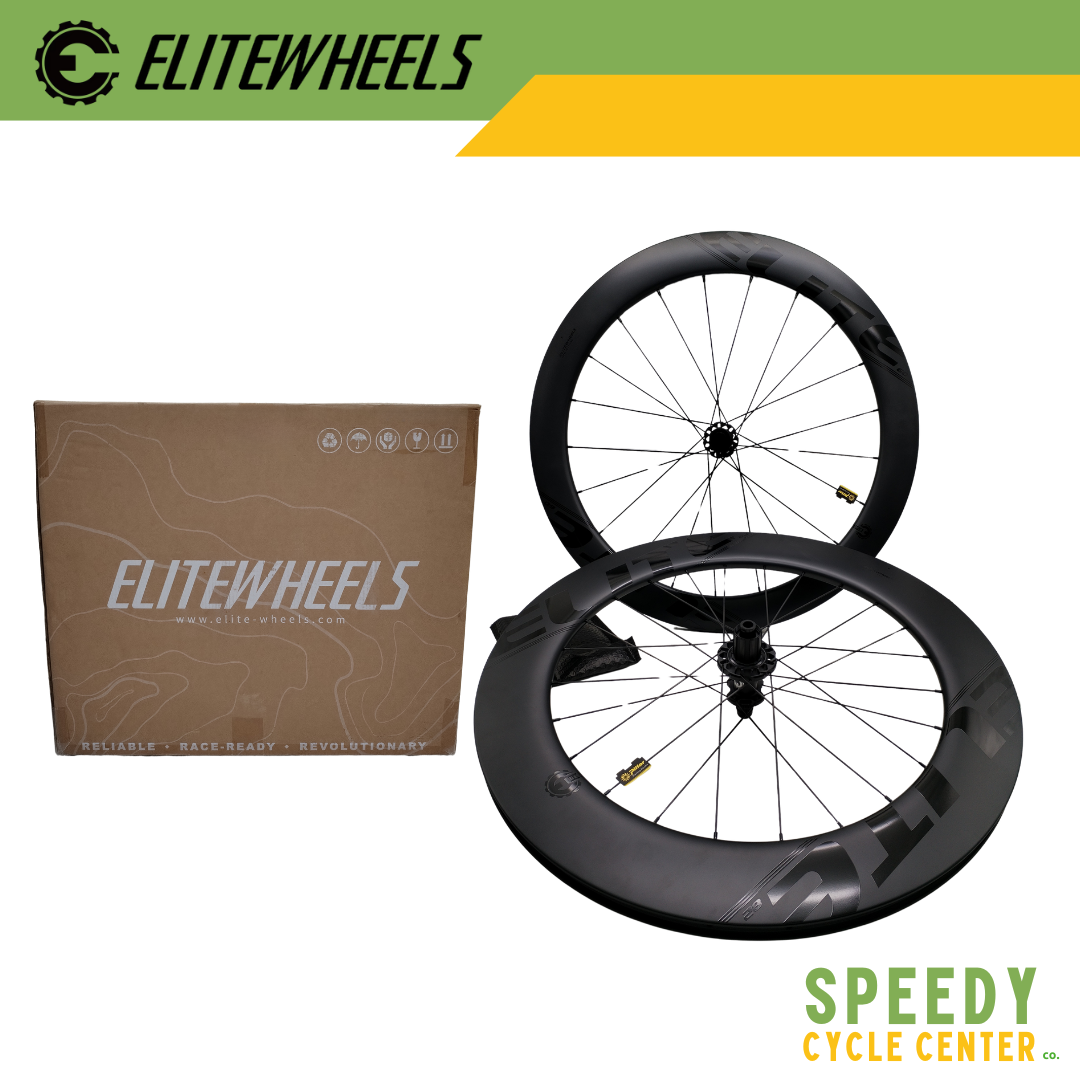 ELITEWHEELS MARVEL 60D Disc Brake Carbon Wheelset 700c HG Spline
