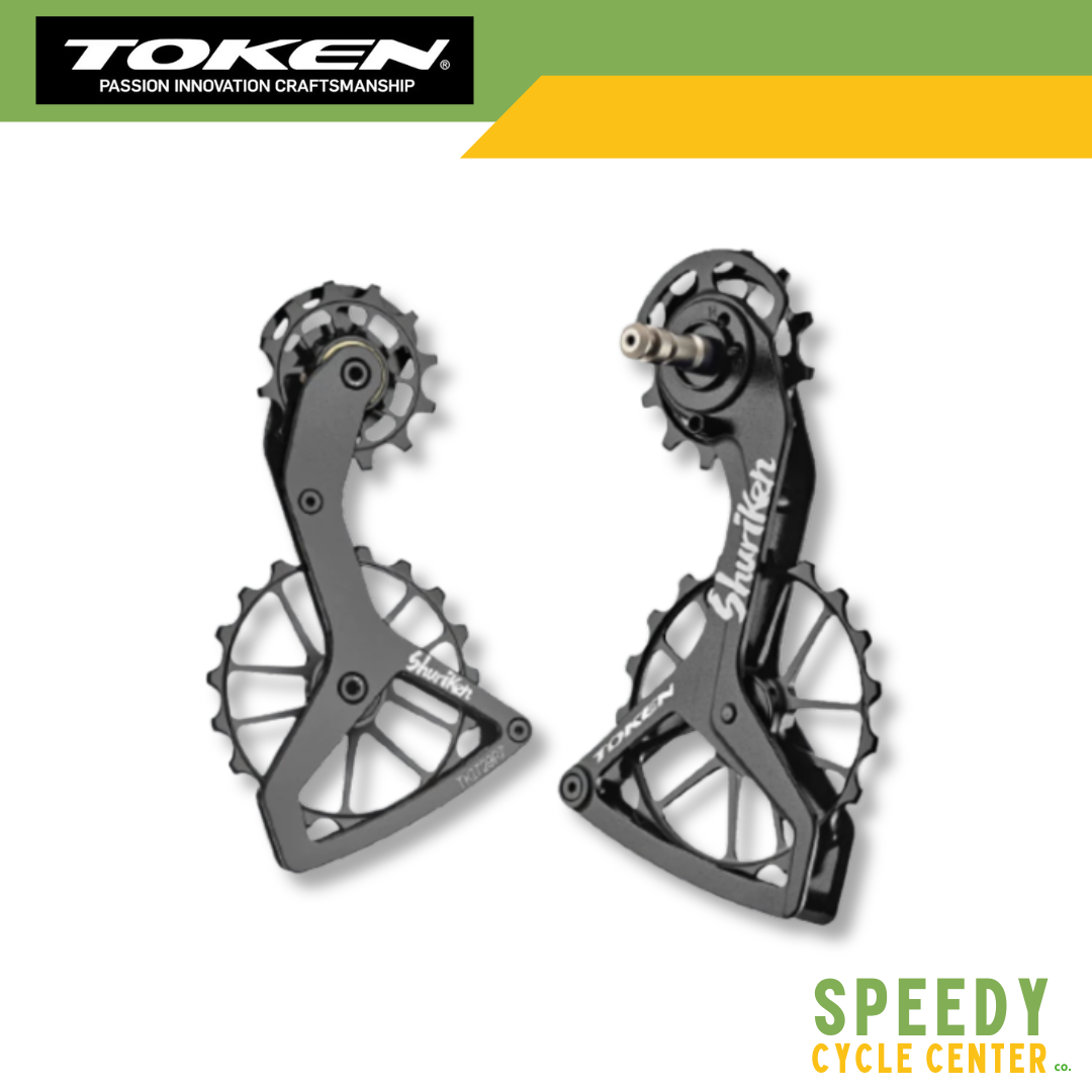 TOKEN SHURIKEN Oversized Pulley Set For Shimano 105 TK1729R7