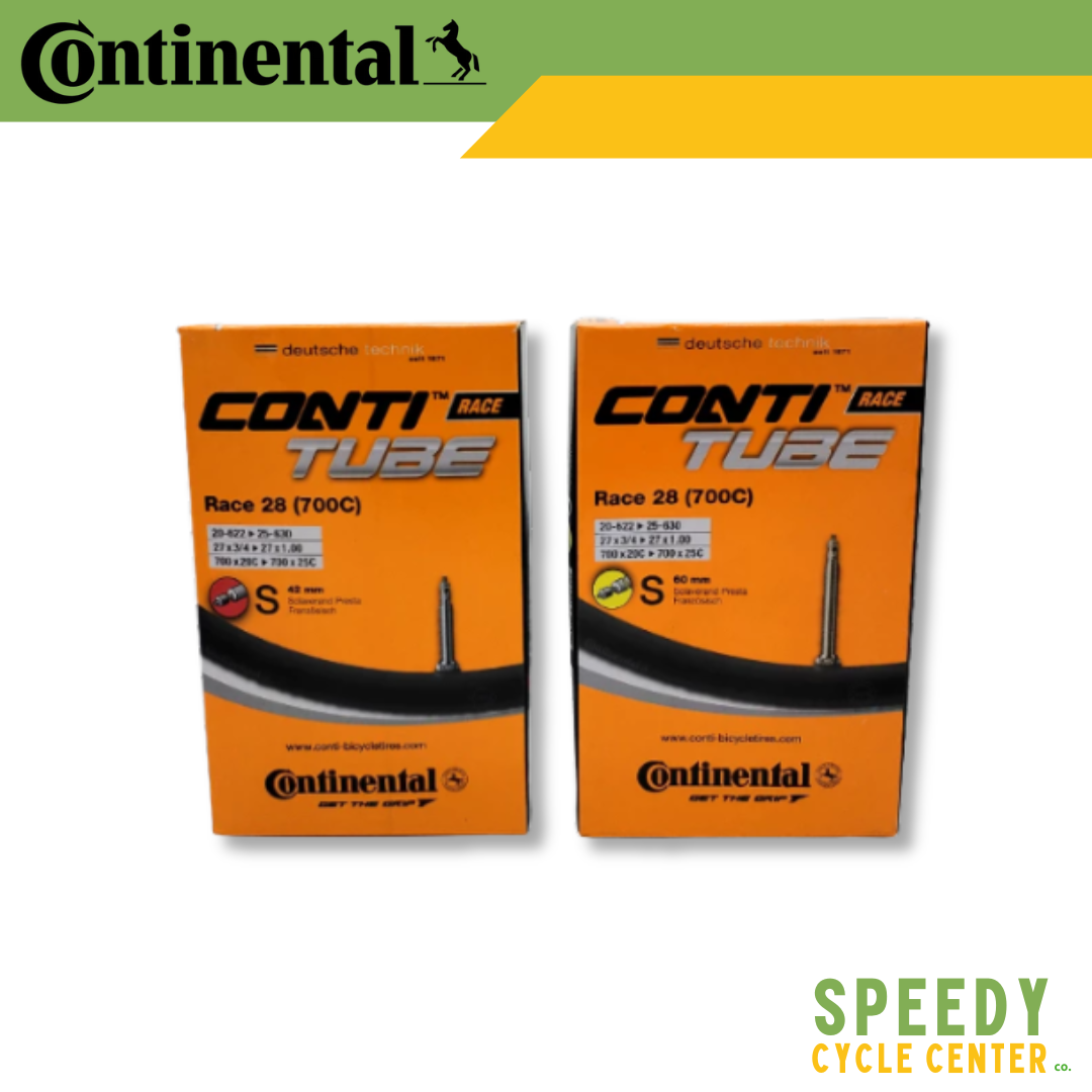 CONTINENTAL INNER TUBE RACE 28 700x20C/25C Presta Valve 42mm/60mm
