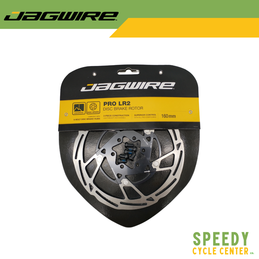 JAGWIRE Disc Brake Rotor PRO LR2 Center Lock Type / 6-Bolt Type Universal 160MM