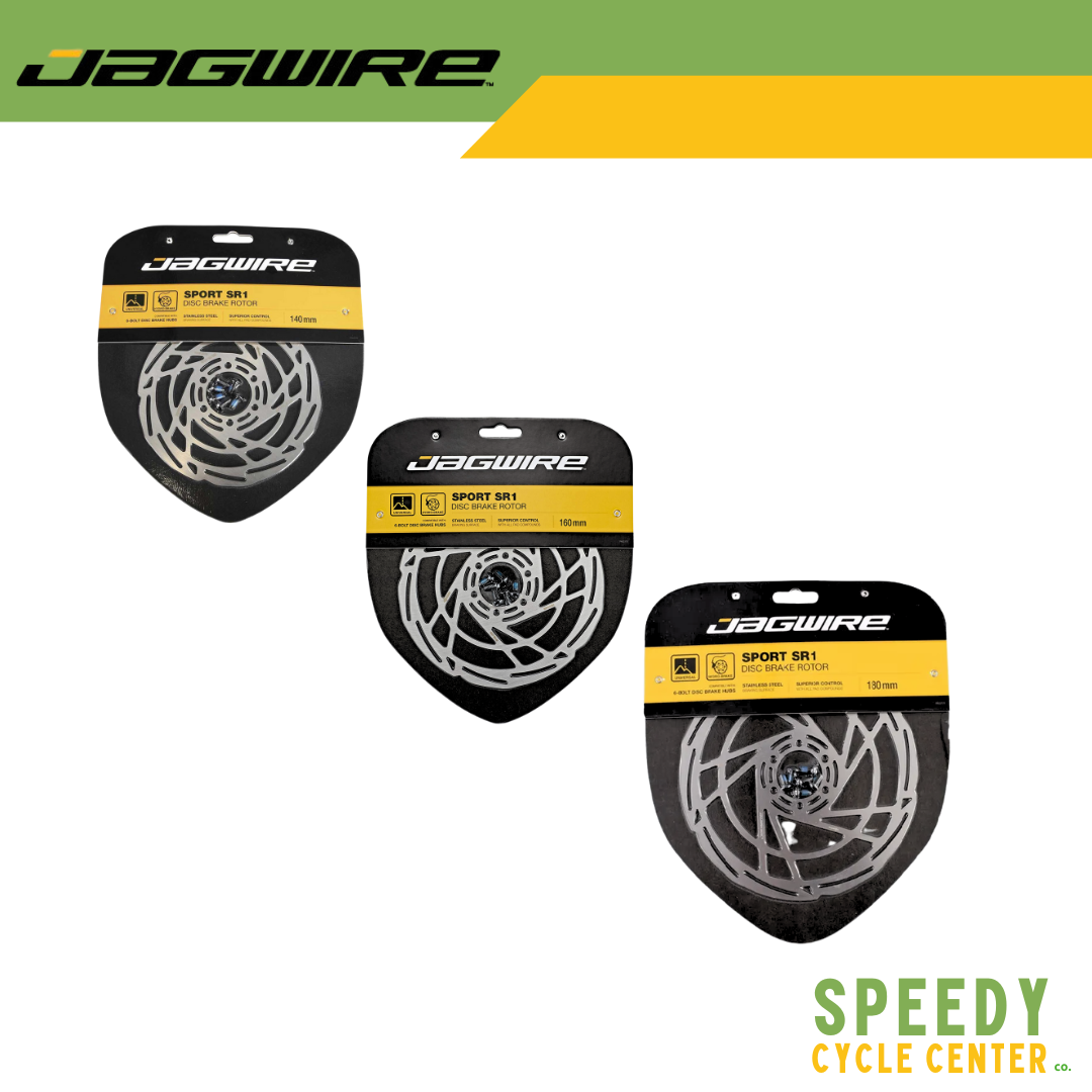 JAGWIRE Disc Brake Rotors SPORT SR1 6-Bolt Disc Brake Hubs 140MM/160MM/180MM