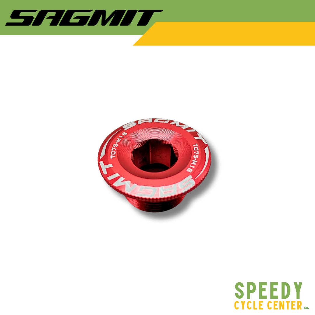 SAGMIT 7075 - M18 Crank Arm Bolt / Crank Cap