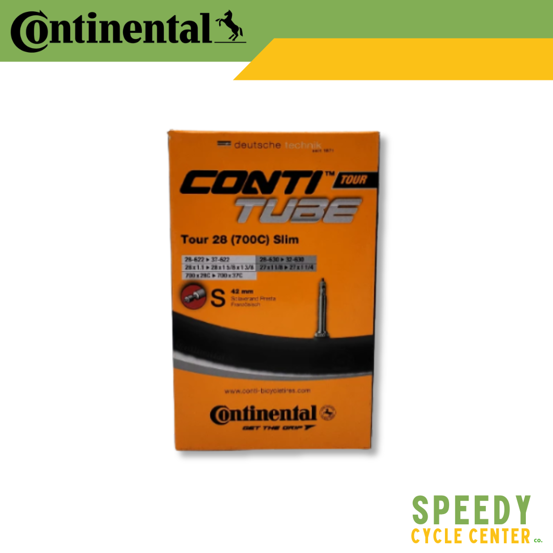 CONTINENTAL INNER TUBE Tour 28 (700C) Slim 700 x 28C/37C 42mm