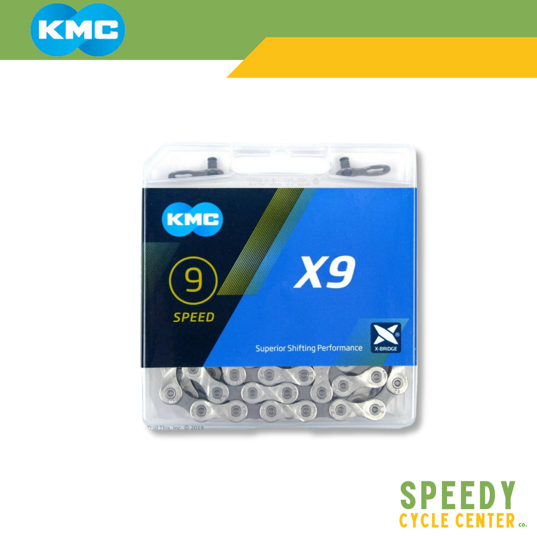 KMC Chain X9 9 Speed 116L w/ Missing link