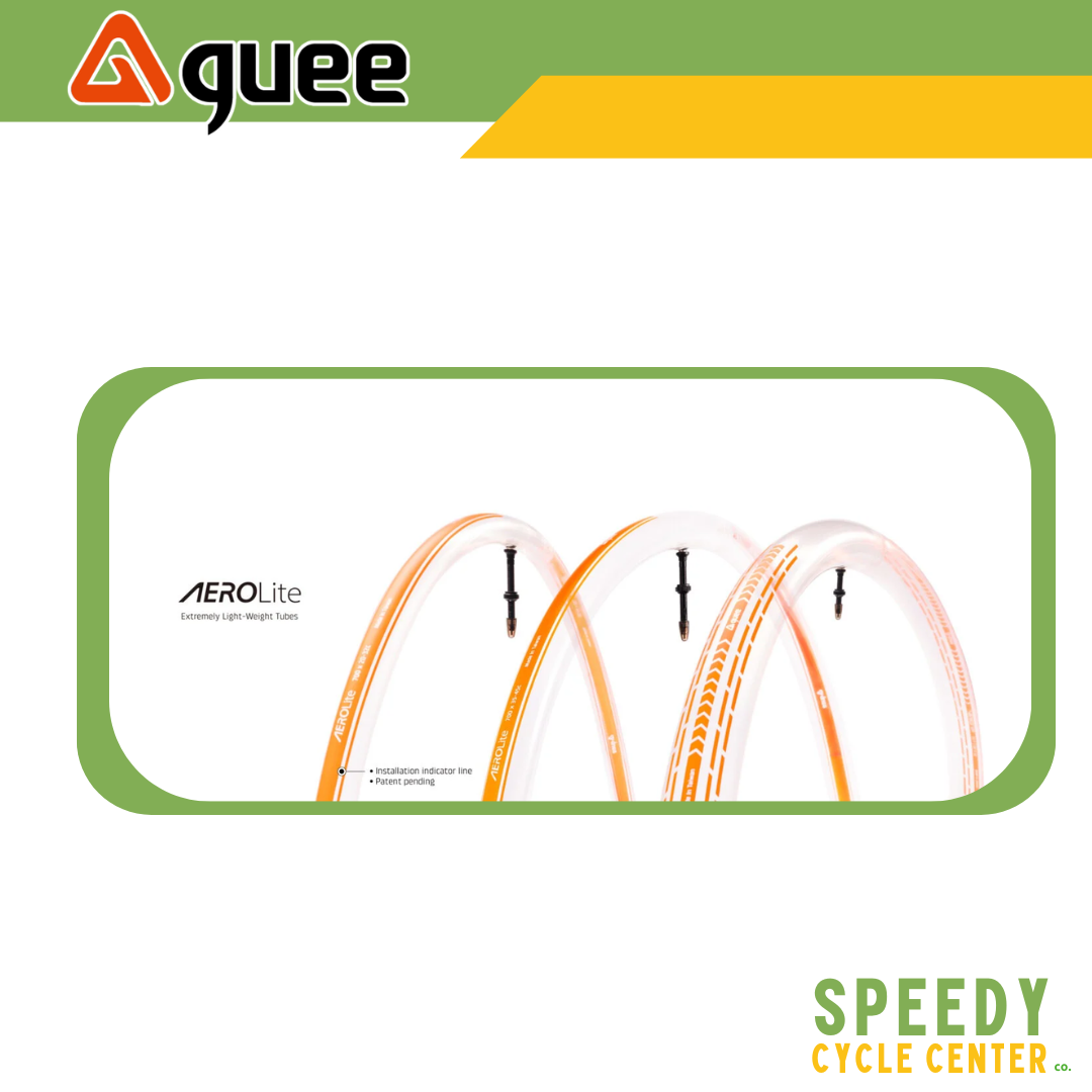 GUEE AEROLITE INNER TUBE 700x20-32C Presta Valve SV 60mm / 75mm
