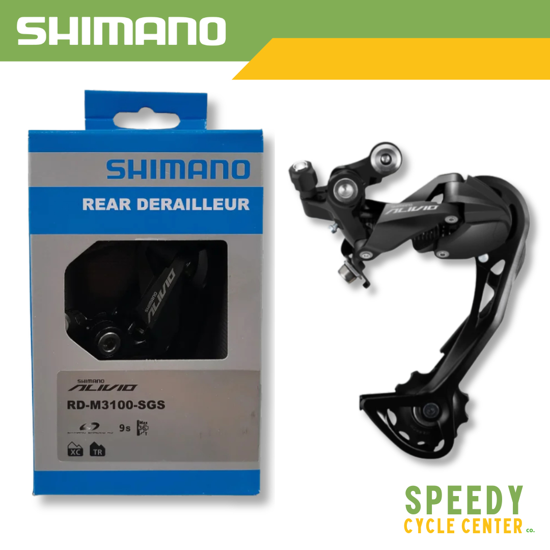 SHIMANO ALIVIO RD-M3100-SGS Rear Derailleur 9 Speed