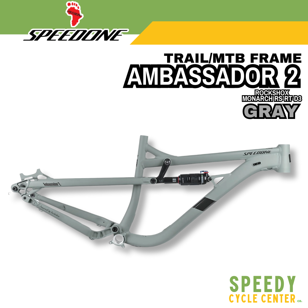 SPEEDONE AMBASSADOR 2 Full Suspension Frame RockShox Monarch Rear Shock 27.5+/29"